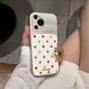 Aplicable a la funda para teléfono Huawei Pura 90 Pro nueva anticaída con soporte 70 Ultra divertida estilo coreano lunares coloridos
