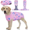 Ropa personalizada para la recuperación de la cirugía de esterilización de perros para proteger las heridas y proporcionar protección abdominal para mascotas lesionadas