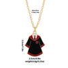 Collar de Uniforme Escolar de Academia Mágica Más Vendido Transfronterizo de Amazon Aleación Goteo de Aceite DIY Colgante de Corbata Suministro Temu