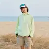 Ropa Transpirable de Secado Rápido con Protección Solar para Deportes al Aire Libre Estilo Montaña para Hombres y Mujeres, Sudadera con Capucha y Media Cremallera de Marca de Moda