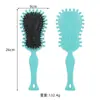 Pente Popular Transfronteiriço de Palha de Trigo com Almofada de Ar, Pente Fluffy para Styling de Cabeleireiro, Pente Definidor de Cachos com Elasticidade, Estoque Pronto do Fabricante
