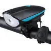 Luz de Bicicleta USB para Pedalar à Noite Lanterna de Luz Forte Acessórios de Bicicleta Farol Farol Buzina 7588 Buzina Luz de Carro