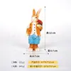 Adornos de Conejo de Pascua de Dibujos Animados Animales Transfronterizos para Sala de Estar, Exteriores, Jardín de Infancia, Parque Escénico, Decoración de Resina