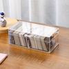Caixa de Armazenamento de Cartas Transparente de Acrílico Caixa de Armazenamento Blind Box Caixa de Armazenamento de Brinquedos Caixa de Armazenamento de Cartões Postais Cartões de Visita