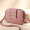Más fácil para combinar Bolso de mamá Bolso de hombro para mujer Moda de verano Bolso bandolera Textura de cuero suave Bolso pequeño Bolso cuadrado pequeño Pu