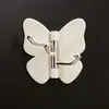 Gancho Triple Mariposa, Gancho Adhesivo Giratorio Sin Taladro para Puerta de Baño, Cocina, Almacenamiento de Armario, Fuerte Capacidad de Carga