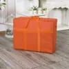 Bolsa para mudanzas Tela Oxford Engrosada Bolsa no tejida Gran capacidad Bolsa de almacenamiento de equipaje Impermeable Bolsa de piel de serpiente Bolsa tejida