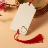 Tarjetas de Deseos, Etiquetas de Madera, Etiquetas Colgantes de Bendición para Árboles, Decoraciones Festivas para Lugares Pintorescos, Pequeños Carteles de Madera en Blanco Hechos a Mano, Etiquetas de Paz, Tarjetas de Deseos