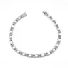 Novo Colar de Corrente Redonda Emendada com Pérola Artificial Cravejado de Diamantes, Acessórios Retro Artísticos Unissex com Diamantes Completos Atacado
