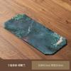 Tapete de té con burbujas secas, tapete de té impermeable de estilo zen chino, juego de té Kung Fu, accesorios para camino de mesa, tapete aislante térmico para mesa de té, accesorios