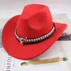 Chapéu Top Étnico Chapéu de Cowboy Ocidental Xizang Xizang Chapéu de Performance Chapéu de Lã Chapéu de Lã Retrô Centro-Europeu e Americano