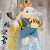  Coelho Lop Branco Leitoso de Nicho de Alto Valor DIY Feito à Mão Presente Original para Meninas Coelho Fofo Comemorativo Pelúcia Ins
