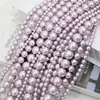 Venta al por mayor 2-16 mm Perlas de Imitación de Concha Coloridas Cuentas Sueltas Joyería de Cuentas Hecha a Mano para Bricolaje Accesorios para Collares de Cuentas Redondas