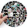 50 adesivos decorativos à prova d'água para caderno Sanrio XO com desenho de pinguim fofo e conta de mão, atacado