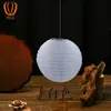 Faroles de Exterior de Color Sólido en Stock, Impermeables y a Prueba de Lluvia, Faroles Redondos de Tela de Seda Coloridos, Faroles Plegables de Tela para Áreas Escénicas