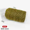 Hilo de Algodón Retorcido a Mano Estilo Xizang de 1 mm para Manualidades, Hilo para Pulseras, Cuerda para Tejer, Cuerda de Algodón Hecha a Mano para Bricolaje, Hilo para Pulseras, Cuerda Trenzada Enrollada