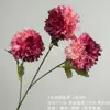 3 cabezas de peonía de Luoyang ramo de flores artificiales, materiales DIY para decoración de escena de boda, flores artificiales para paisajismo y arreglos decorativos, al por mayor