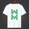 Camiseta de Manga Corta Hongzhong Fortune Texto de Mahjong Texto de Barril de Diez Mil Caracteres Ropa Casual Actividad de Hermanos Ropa Cultural