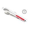 Clip para Alimentos de Acero Inoxidable de Cocina con Mango Rojo Clip para Vajilla Resistente a Altas Temperaturas Antideslizante Multifuncional Clip para Verduras Clip para Alimentos Clip para Pan