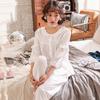Pijama de algodón Tencel para mujer, ropa de casa cómoda con encaje, pantalones de manga corta, conjunto de cárdigan, primavera y verano