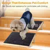 Rampa de Escalera de Madera Maciza Transfronteriza para Perros Pequeños y Gatos, Rampa para Mascotas de Ángulo Bajo, Escalón, Ayuda para Escaleras, Escalera de Madera