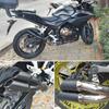 Tubo de escape Scorpio Thunder de doble boca de exportación para motocicleta modificada CBR300 Ninja 250 Horizon R3 Huanglong 300