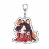 Llavero de bendición oficial celestial, periférico de anime, colgante acrílico oficial celestial, ciudad Xie Pihua, regalo transparente de doble cara para estudiantes