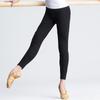 Calça de Dança Adulto Feminina Calça de Barra para Adulto Roupa de Prática de Ballet Calça Legging Elástica de Nove Pontos com Barra Estreita