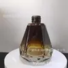 Botella de Vidrio con Gradiente de Diamante Simple Moderna Botella de Aromaterapia de Ratán sin Fuego Botella Vacía Volátil Adorno Decorativo Estilo Ins
