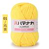 Hilo de algodón coreano de cuatro hebras y media para muñecas, de algodón de leche y dos leches, de grosor medio, para tejer a mano, venta al por mayor
