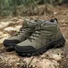 Nuevos zapatos deportivos casuales de caña alta para hombre de gran tamaño, zapatos para correr al aire libre, zapatos de senderismo de suela gruesa, en stock, de otoño transfronterizos