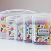 Set de rotuladores de acuarela de plástico con punta suave triangular 24 colores 36 colores pincel de pintura para niños borrable lavable