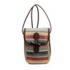 Bolso Tejido de Paja Estilo Bohemio para Teléfono Móvil para Mujer 2026 Nuevo Estilo Cruzado Tejido de Verano Bolso Pequeño de Alta Gama para Teléfonos Móviles