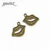 YuenZ Boutique Europeia e Americana Liga de Zinco 4 Cores Acessório Labial Sexy Pingente de Pulseira 24 * 20MM I1105