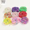 Respaldo Adhesivo Termofusible de Doble Cara, Tiras de Diamantes Mixtos Cilíndricos de Resina Colorida, Tiras de Diamantes de 1.5cm de Ancho, Pegatinas de Cristal para Zapatos y Bolsos