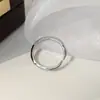 Luz de Anel Aberta Ajustável Brilhante de Design Ins Nicho Simples Versátil Coreana Joia de Luxo para o Dia a Dia de Alta Qualidade