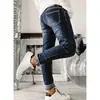 Estación independiente de comercio exterior transfronterizo europeo y americano Amazon jeans de mezclilla rectos elásticos lavados para mujer talla grande