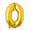 Balão Personalizado de 32 polegadas Números 0-9 Filme de Alumínio Decoração de Aniversário Suprimentos Casamento Infantil Folha de Alumínio Flutuante Festa de Aniversário
