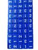 Dados Digitais Não. 16 Ângulo Reto Azul Escuro 123123 Peneira Atacado Cubo de 6 Lados Jogo de Tabuleiro Acessórios de Matemática para Crianças