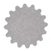Papel de Lija de Malla de 3 Pulgadas Flor de Ciruelo Respaldo de Terciopelo Sin Polvo Malla de Lijado para Pintura Malla de Lijado para Pulido de Metal Anti-Obstrucción