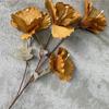 Cuatro cabezas kapok grande No. 2 tres cabezas kapok boda suelo Fila flor fondo decoración utilería fotografía flor artificial kapok
