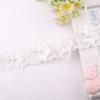 Transfronterizo Especialmente Diseñado para Punto Malla Doble Capa Encaje de Encaje con Perlas Accesorios para el Cabello Accesorios DIY de Organza Encaje de Encaje con Perlas
