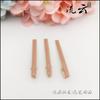 Clip estilo coreano Cielo Estrellado de 6 cm color caramelo clip pequeño para niños horquilla brillante para flequillo roto clip de palabra clip lateral color sólido