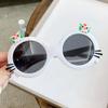 Óculos infantis brinquedos super fofos dos desenhos animados meninas óculos de sol personalizados óculos de sol do bebê óculos de sol guarda-sol proteção UV