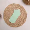 Calcetines cortos de algodón puro para mujer, calcetines deportivos finos de verano, resistentes al olor, absorbentes de sudor, transpirables, calcetines tipo barco para mujer, calcetines cortos de algodón de Zhuji