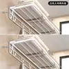 Artefacto de Almacenamiento de Ropa para Baño Estante Plegable sin Taladro para Toallas para Ducha Estante de Almacenamiento de Toallas para Baño