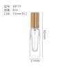 Frasco de Perfume Vazio/Frasco Quadrado de Vidro 13mm 8ml Recarregável Frasco de Perfume de Vidro Transparente Frasco de Refil de Perfume