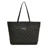 Bolso de Hombro Tipo Tote de Lunares Grande, Sencillo y de Moda, para el Hombro, para Mujer, Nuevo 2024, Casual, Versátil, para el Trabajo