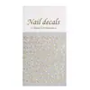 Pegatina para Uñas de Estrella de Cinco Puntas Hueca Adhesiva Plana Versátil Estrella de Cinco Puntas Pegatina para Uñas DIY Joyería Dh569