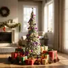 Fabricantes de Árvores de Natal Fornecem Diretamente Decorações de Natal para Decoração de Cenas de Escritório, Hotel e Shopping, e Atacam Árvores Artificiais no Atacado